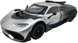 JPT Macheta Mercedes-AMG ONE 1: 24, replica metalica gri argintiu (JPT)