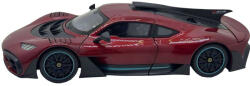  Macheta Mercedes One 1/18 replica metal cu sunet si lumini, usi deschise grena