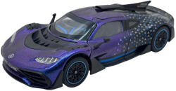 JPT Macheta Mercedes-AMG ONE 1: 24, replica metalica albastru metalizat (JPT)