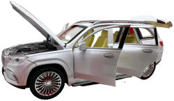 JPT Macheta Mercedes GLE Maybach GLS alb 1: 24 cu lumini si sunete, deschide usile (JPT)