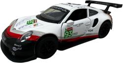 JPT Macheta Porsche RSR Racing 1: 32 replica metal lumini si sunete usi deschise alb rosu (JPT)