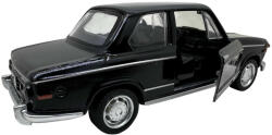 Juno Macheta metal BMW negru seria 3, 1977, 1: 32 lumini, sunet (JPT)