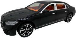  Macheta metal Mercedes E300L negru 1: 24, lumini si sunete, deschide usile