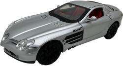  Macheta Mercedes McLaren SLR argintiu lumini sunet deschide toate usile si capotele