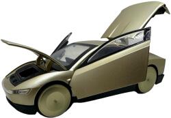 JPT Macheta Tesla Cybercab robotaxi aurie cu sunete lumini deschide usile si capota (JPT)
