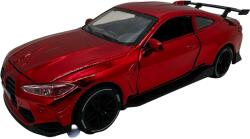  Macheta Auto BMW M4 Coupe replica rosie sport cu usi deschise 1: 32