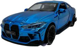 Newao Model Macheta Auto BMW M4 Coupe replica albastra sport cu usi deschise 1: 32 (JPT)