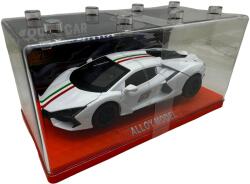 Alloy Macheta Lamborghini Sian alb Italia 1/28 sunete lumini deschide usile (JPT)