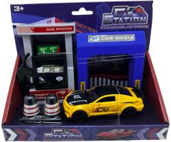 JPT Macheta Ford Mustang 1/43 si statie auto pompa de benzina si spalatorie - Car Station (JPT)