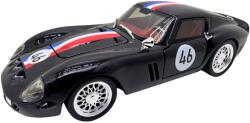 Alloy Macheta clasica de curse Ferrari Dino negru #46, replica metal scara 1: 32 cu lumini, sunete si usi deschise (JPT)