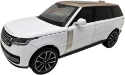 Alloy Macheta Range Rover SV 2022 - Alb cu plafon auriu, scara 1: 32, metal, usi si capota deschise, lumini si sunete (JPT)