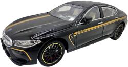 Che zhi Macheta BMW M8 Gran Coupe negru MHB 800 1: 32 replica metal lumini si sunete, fum, usi deschise (JPT)