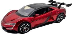  Macheta BYD U9 supercar rosu scara 1: 32 replica metal lumini si sunete, usi deschise