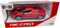  Macheta Ferrari rosu scara 1: 36 replica metal lumini si sunete, usi deschise