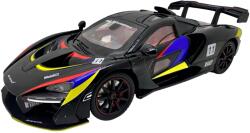 Che zhi Macheta McLaren P1 negru 1: 32 replica metal lumini si sunete, deschide usile (JPT)