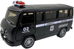 JPT Macheta UAZ neagra Metalica cu sunete, lumini, deschide usile 1/36 (JPT)