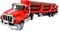 JPT Macheta TIR Transport Lemne - Metal Die-Cast, cu busteni detasabili (JPT)