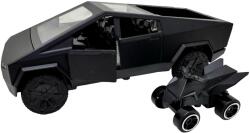 JPT Macheta Tesla Cybertruck cu ATV neagra 1: 43 replica metal usi deschise (JPT)