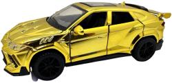  Macheta Lamborghini Urus auriu 1: 32 cu lumini sunet usi capota portbagaj care se deschid