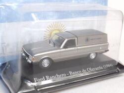 Magazine Models Macheta Ford Ranchero Banco de Olavarria 1984 gri (JPT)