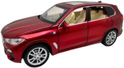 JPT Macheta BMW X5 rosu 1: 32 lumini si sunete usi capota portbagaj se deschid (JPT)
