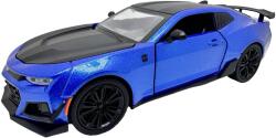 Che zhi Macheta Chevrolet Camaro albastru 1: 24 cu sunet lumini deschide usile si capotele (JPT)