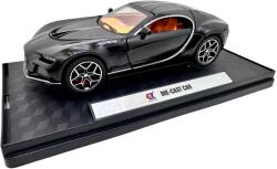 Che zhi Macheta Bugatti Atlantic negru 1: 32 cu sunet si lumini deschide usile si capotele (JPT)