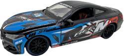  Macheta BMW M8 Racing albastru 1: 24 metal pull back lumini si sunete