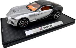 Che zhi Macheta Bugatti Atlantic gri negru 1: 32 cu sunete si lumini deschide sile si capotele (JPT)