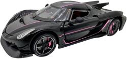 Che zhi Macheta Koenigsegg Jasko negru 1: 24 cu sunete si lumini deschide usile si capotele (JPT)