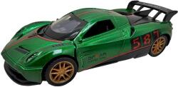  Macheta Pagani Huayra 1: 38 verde usi fluture lumini sunete pull back