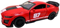  Macheta Ford Mustang Shelby GT500 1: 38 rosu usi capota portbagaj lumini sunete pull back