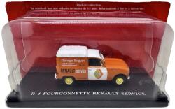 Magazine Models Macheta Renault 4 Fourgonnette 1: 43 portocaliu replica metal die-cast (JPT)