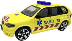  Macheta Bburago BMW X5 1: 43 galben replica metal die-cast