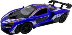 JPT Macheta McLaren albastra 1: 28 replica metal lumini si sunete usi fluture deschise (JPT)