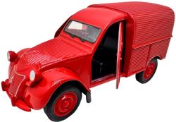  Macheta 1/34-1/39 Citroen 2Cv Fourgonnette Rosu replica metal