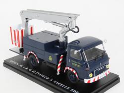 Magazine Models Macheta nacela macara Saviem Sg 4 R35 Elevateur A Nacelle Edf Albastru 1: 43 replica metal (JPT)