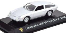 GreenLight Macheta 1966 Lamborghini 4000Gt Flying Star II Argintiu replica metal (JPT)
