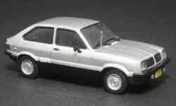 Magazine Models Macheta 1981 Chevrolet Chevette Hatch S/R 1.6 Argintiu 1: 43 replica metal (JPT)