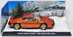  Macheta James Bond Lotus Esprit Turbo For Your Eyes Only scara 1: 43