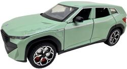 LJX Models Macheta BMW XM verde 1: 24 replica metal lumini sunet fum si pull back usi capota si portbagaj deschise (JPT)