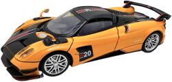 Alloy Macheta Pagani Huayra orange BC 1: 32 replica metal lumini si sunete usi capota si portbagaj deschise (JPT)