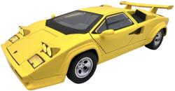  Macheta Lamborghini Countach galben 1: 24 replica metal lumini si sunete usi tip foarfeca