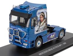  Macheta metalica Mercedes-Benz Actros 1851 MP1 cap tractor 2 axe 1998 Eskimo Arctic Airbrush 1: 43 albastru