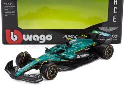  Macheta metalica BURAGO ASTON MARTIN 1/43 F1 AMR25 F1 AMR25 TEAM ARAMCO COGNIZANT N 14 SEASON 2025 FERNANDO ALONSO - GREEN BLACK