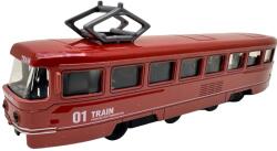  Macheta tramvai maro metal jucarie die-cast 20 cm usi deschise