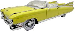  Macheta Cadillac Eldorado Cabrio galben 1: 24 replica metal lumini si sunete usi capota portbagaj deschise