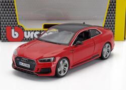  Macheta metalica BURAGO AUDI 1: 24 A5 RS5 COUPE 2019 rosu