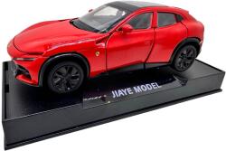  Macheta Ferrari Purosangue rosu 1: 32 metal lumini si sunete usi functionale