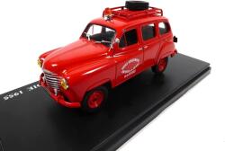  Macheta Renault Colorale Prairie 4x4 Break Incendie 1955 1: 43 replica metal rosu